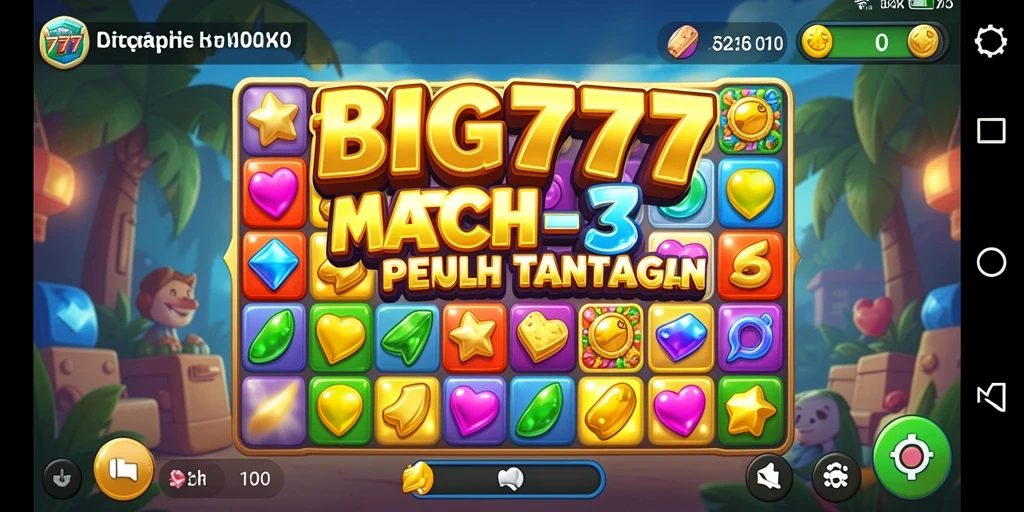 Tampilan gameplay seru dan penuh warna dari BIG777.