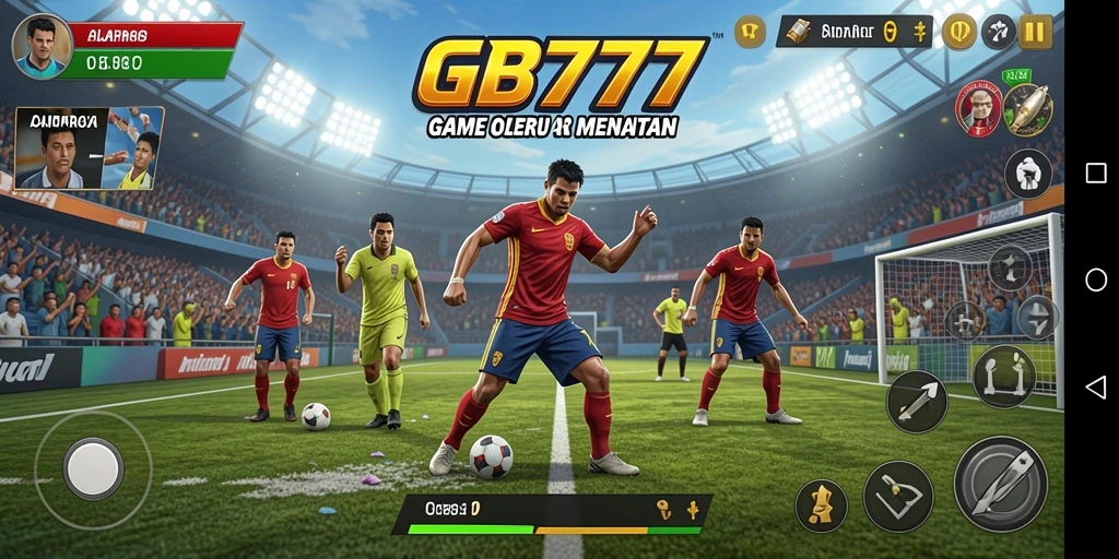 Screenshot menampilkan gameplay seru dari GB777 dalam pertandingan olahraga.