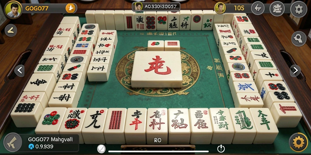Gameplay menarik dari GOGO77 dalam permainan Mahjong.