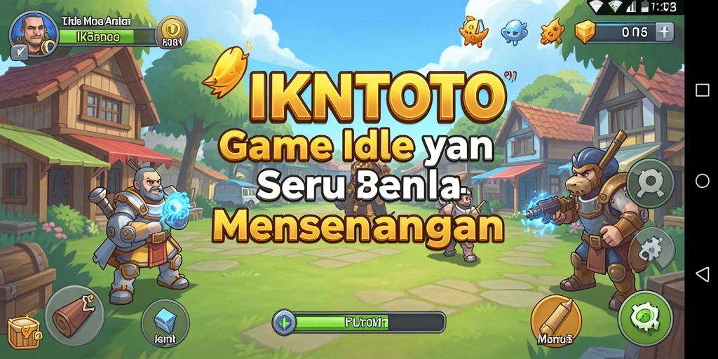 Tampilan gameplay menarik dari IKNTOTO yang menyenangkan di mode Idle.
