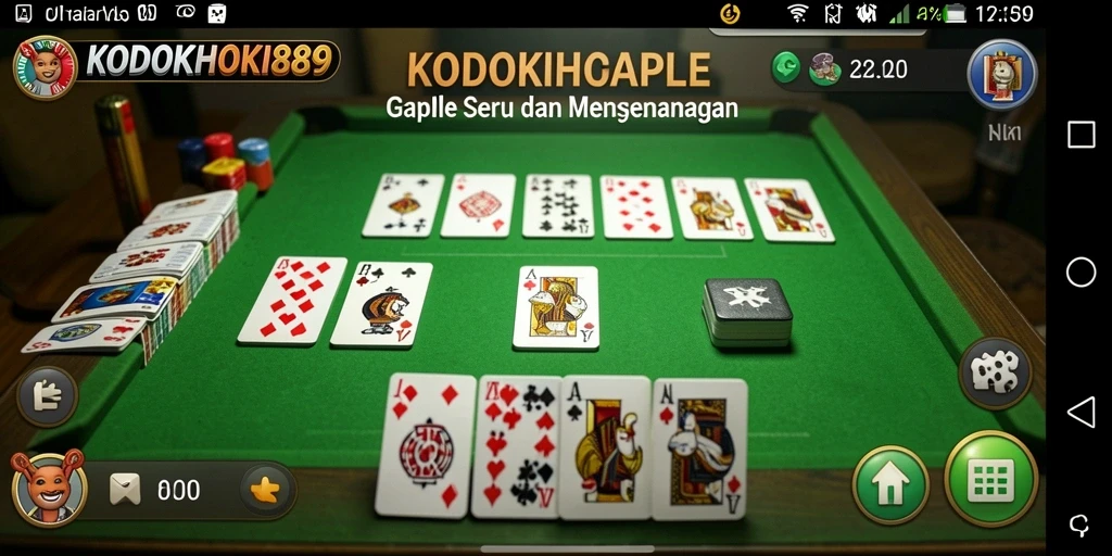 Tampilan gameplay KODOKHOKI889 yang menarik dan seru.