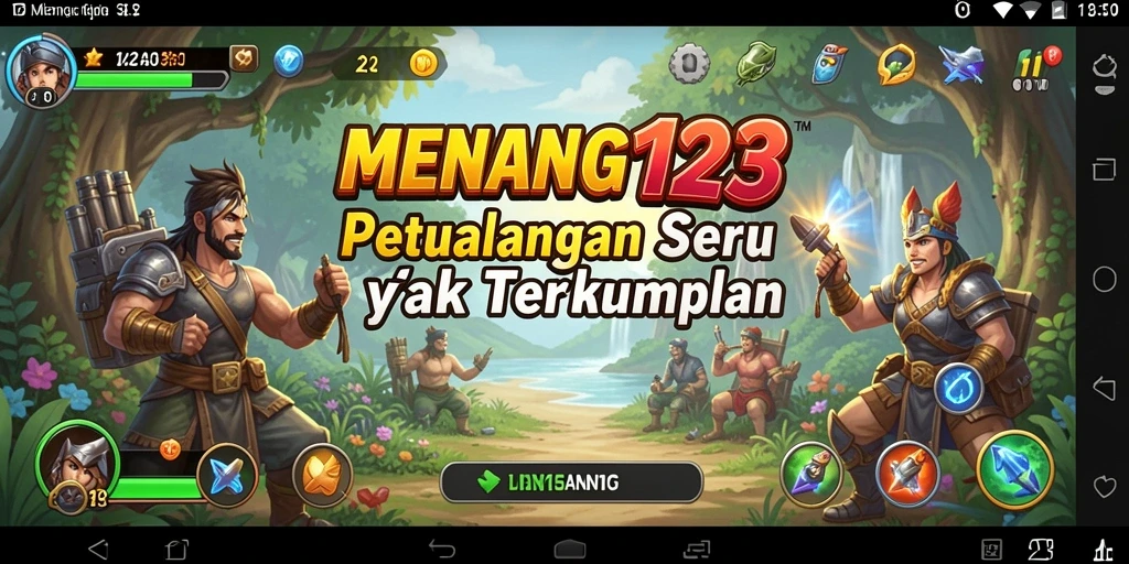 Tampilkan gameplay seru dalam petualangan MENANG123.
