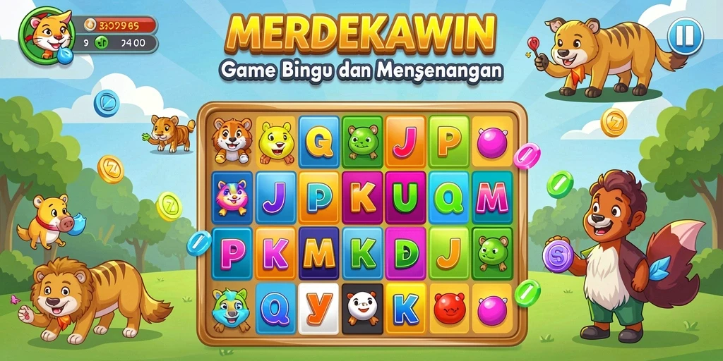 Screenshot permainan Bingo dengan suasana yang seru dan interaktif.