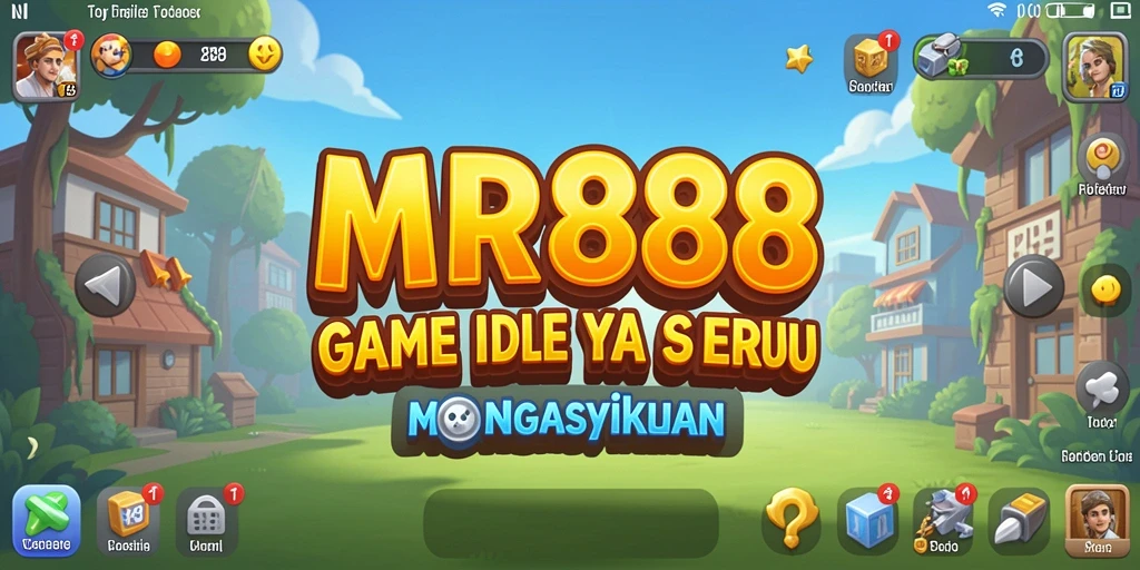 Tampilan gameplay MR888 yang menarik dan penuh warna.