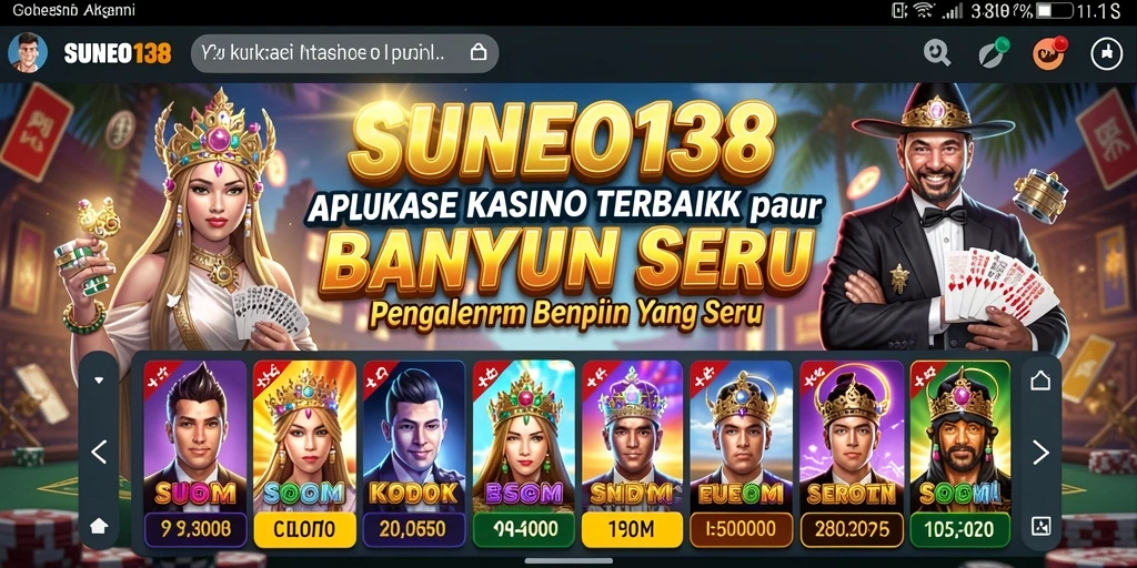 Tampilan gameplay SUNEO138 yang memukau dan interaktif.