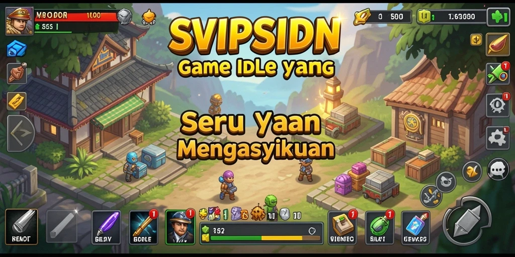 Tampilan menawan dari gameplay <strong>SVIPSIDN</strong>, santai dan menyenangkan.