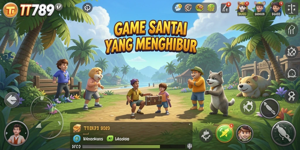 Screenshot gameplay TT789 yang menarik dan penuh warna.